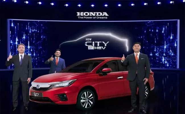 Honda City Hybrid E:Hev Production Starts in India Bookings Open at Rs 5000 - Sakshi