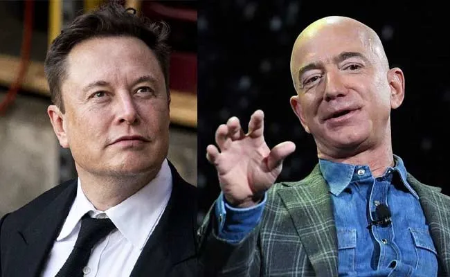 Jeff Bezos Really Praised Elon Musk Over Twitter Acquires - Sakshi