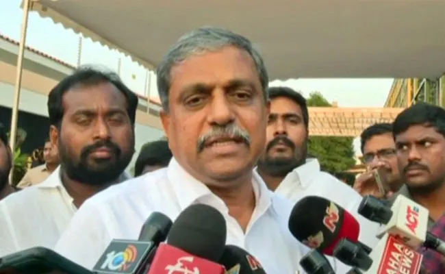 Sajjala Ramakrishna Reddy Comments After Met With CM YS Jagan - Sakshi