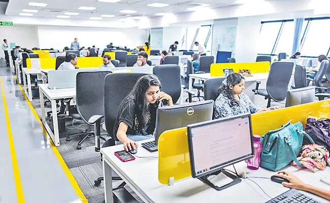 IT Companies Set To Call Employees Back To Office - Sakshi