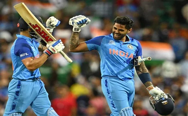 Virat Kohli, Suryakumar Yadav Included In Most Valuable ICC T20 WC 2022 Team - Sakshi