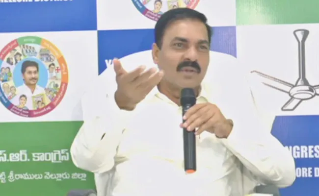 Minister Kakani Govardhan Reddy Comments On Lokesh And Pawan Kalyan - Sakshi