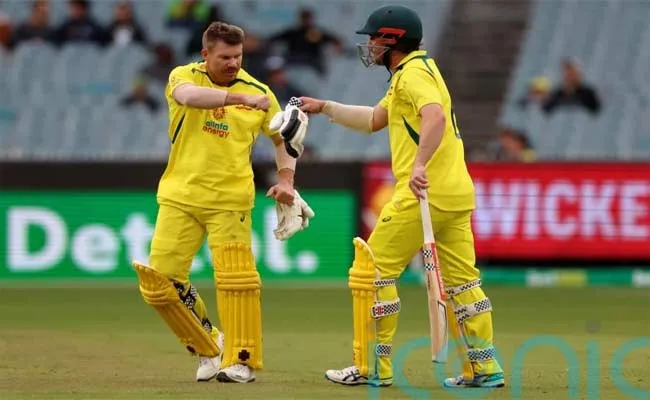 Travis Head And David Warner Hits Hundreds In 3rd ODI VS England - Sakshi
