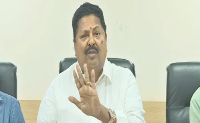 Karumuri Nageswara Rao Says Ready To Contest Against Pawan - Sakshi