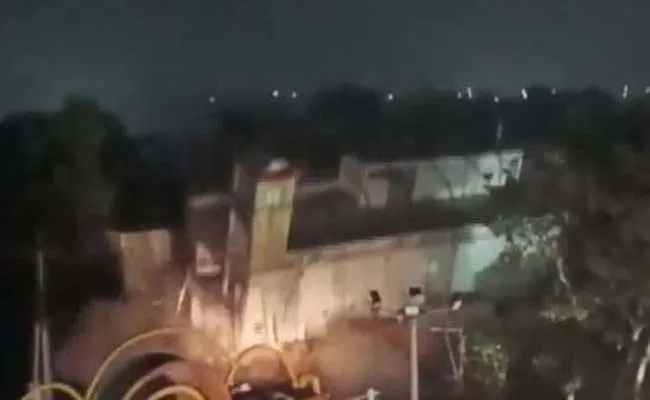 Illegal Hotel Of Murder Accused BJP Leader Razed In Madhya Pradesh - Sakshi