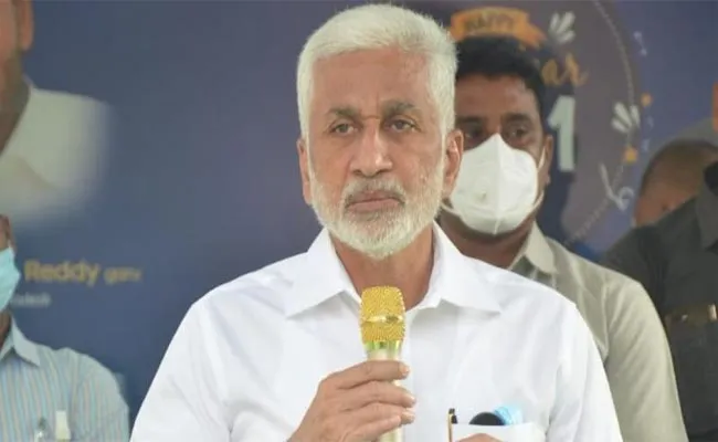 YSRCP MP Vijaya Sai Reddy Fires on Chandrababu Naidu - Sakshi