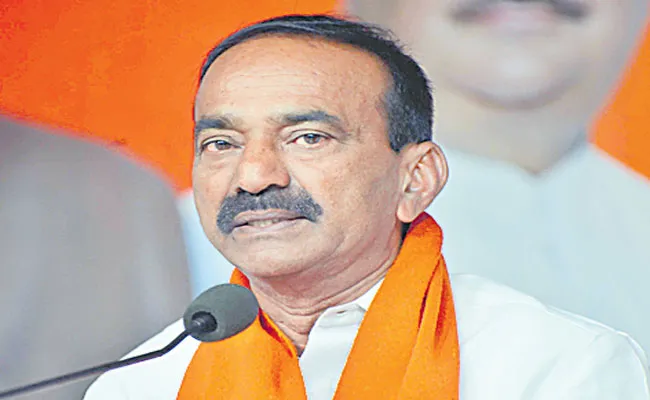 MLA Etela Rajender Slams On Telangana CM KCR - Sakshi