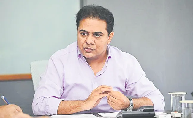 Hyderabad: Ktr Writes Letter To Nirmala Sitharaman On Data Embassies - Sakshi