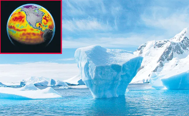 Rapid melting of ice due to pollution worldwide - Sakshi
