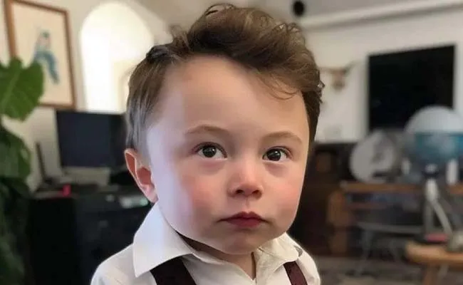 elon musk ai generated photo as a small boy - Sakshi