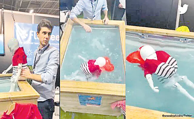 French company Floatee develops anti-drowning T-shirts - Sakshi