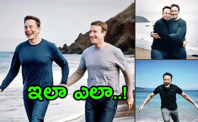 Elon musk and zuckerbergs Ai pics viral in twitter  - Sakshi