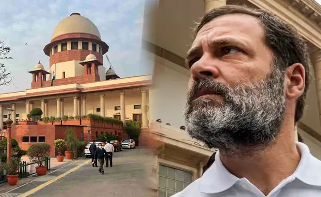 SC begins hearing Congress leader Rahul Gandhi Plea Updates - Sakshi