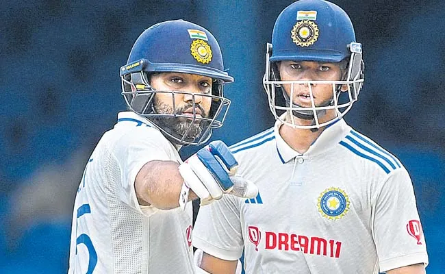 Indias opening pair got off to a good start in the second - Sakshi
