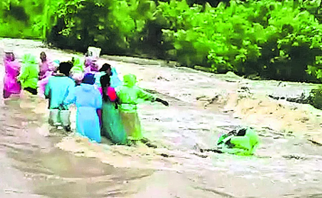 Washed away before the eyes - Sakshi