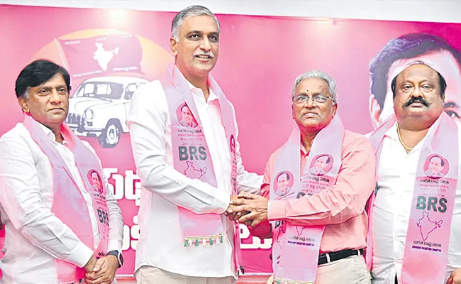 State President of IMA  joined BRS - Sakshi
