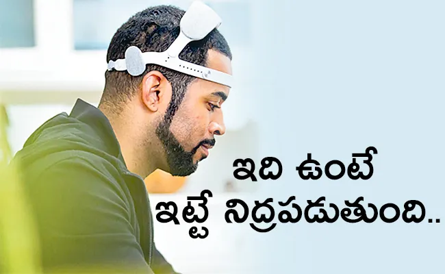 Hitech Head Band Device Used To Control Sleep Disorder - Sakshi