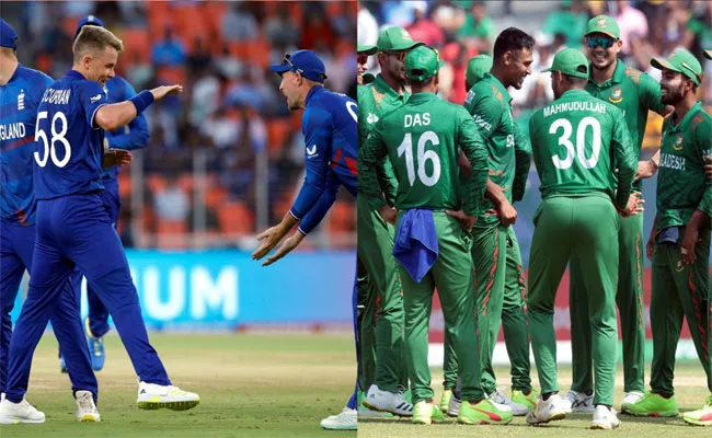 CWC 2023 ENG VS BAN: Bangladesh Won The Toss And Opt To Bowl - Sakshi