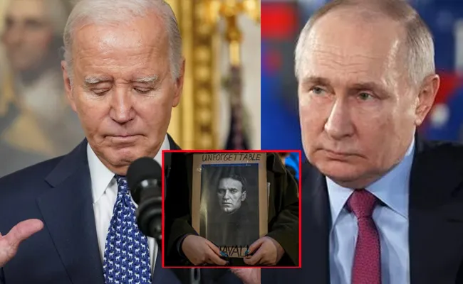 Alexei Navalny Death: Biden Slams Putin - Sakshi