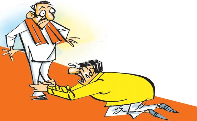 Chandrababu efforts To Meet PM Narendra Modi Ani Amit Shah - Sakshi