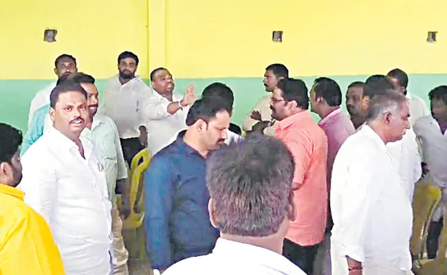 Anger over the appointment of Gorantla Ravikumar  - Sakshi