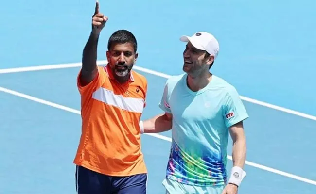 Miami Masters: Rohan, Ebden Pair Progress To Pre Quarters - Sakshi