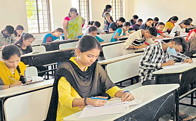 10th Class Hall Tickets Are Prepared in Andhra Pradesh - Sakshi