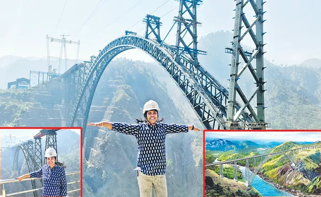 Madhavi Latha is the primary geotechnical consultant to the world highest railway bridge constructed across river  - Sakshi