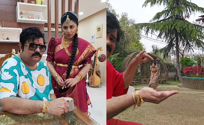 Populor veena srivani astrologer venu swamy summer vacation reels goes viral - Sakshi