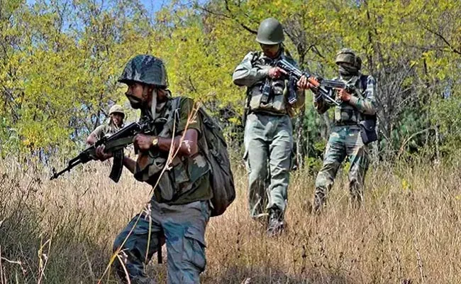 Encounter At Telangana And Chhattisgarh Border - Sakshi