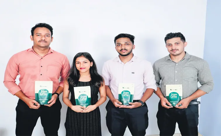 Kerala Students Attempt To Make Green Coffee Powder