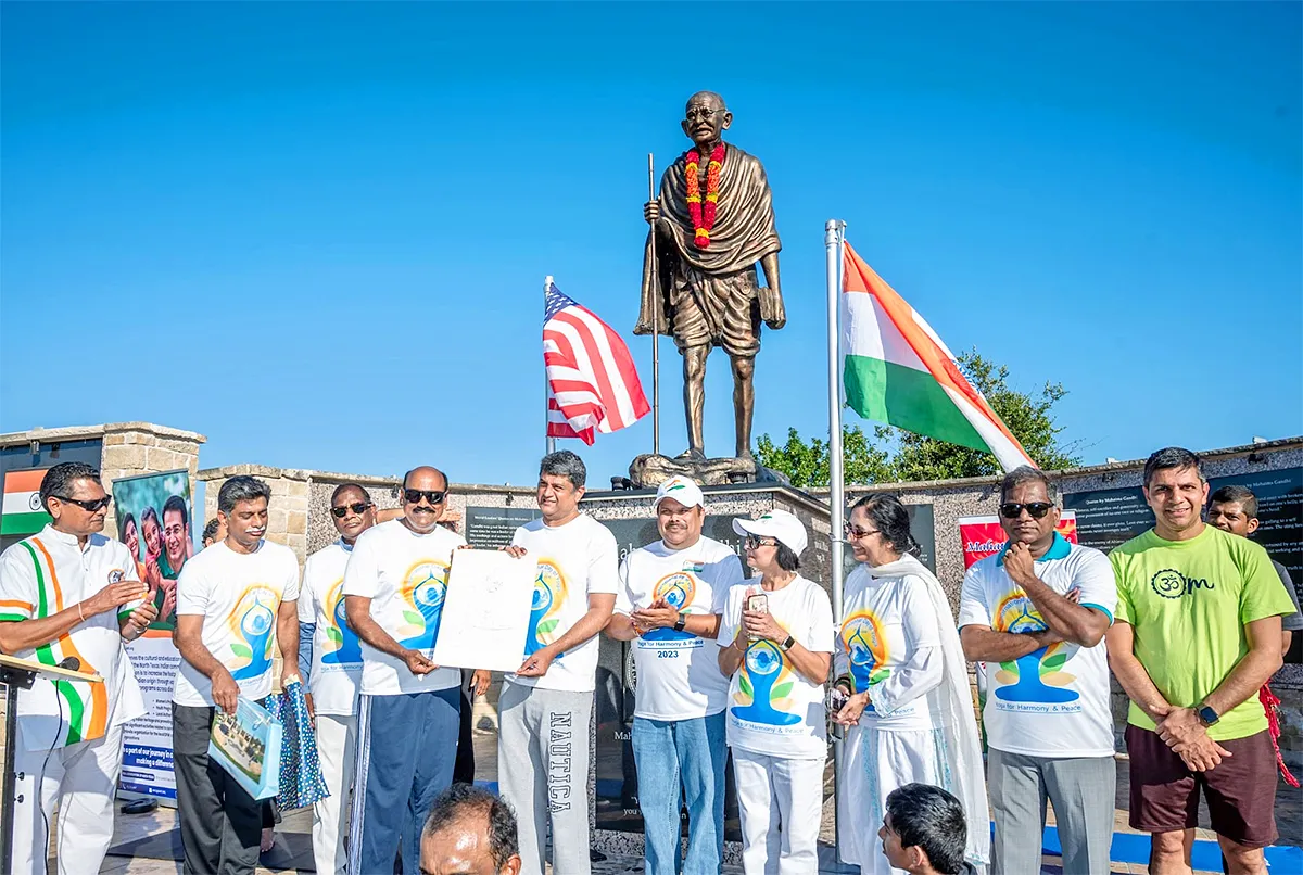 International Yoga Day Celebrations in Dallas