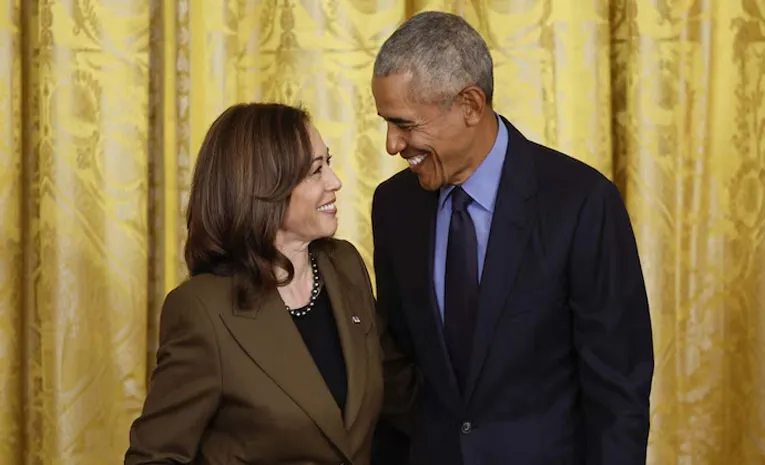 Barack Michelle Obama endorse Kamala Harris as Democratic presidential pick