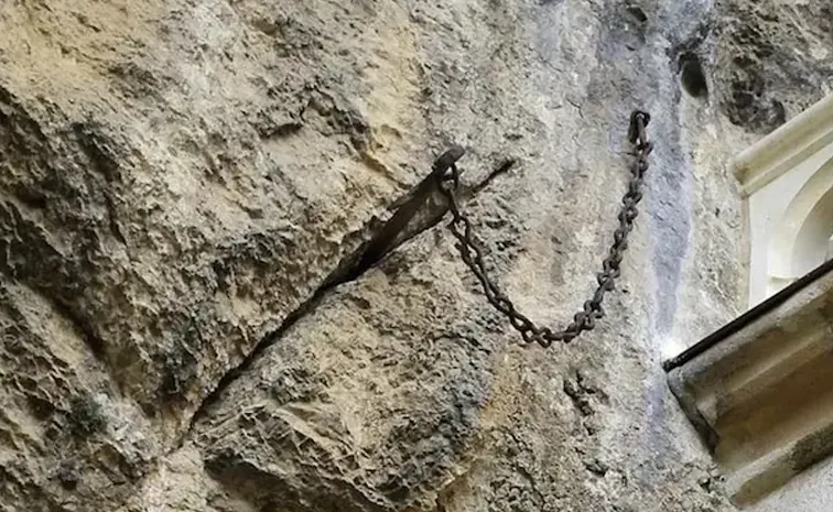 Mystery as legendary French sword disappears after 1300 years stuck in rock