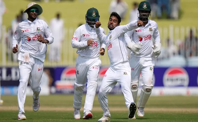 Bangladesh Beat Pakistan By 10 Wickets In First Test