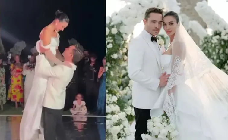 long time lovebirds AmyJackson and Ed Westwick married now