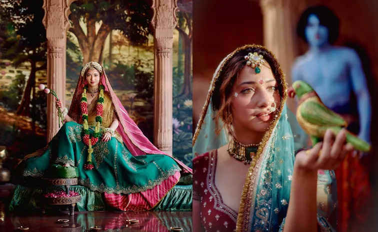 Tamannaah Bhatia Is A Divine Illusion Personifying Radharani