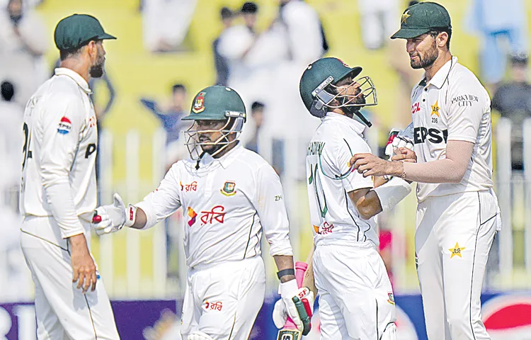 Bangladesh won the first test
