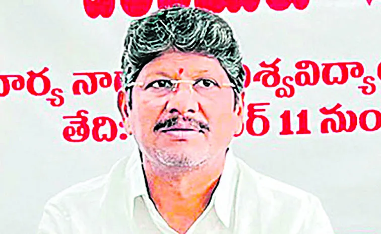 Bopparaju Venkateshwarulu Comments on TDP Govt