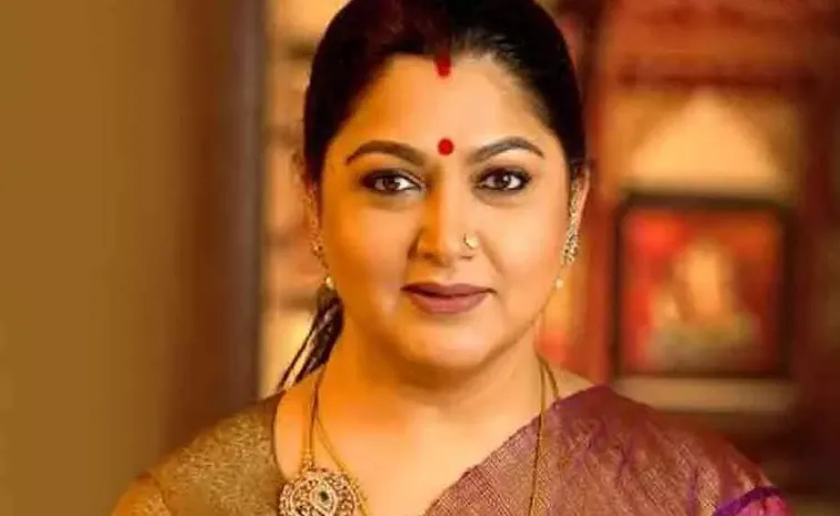 Actress Kushboo Knee Injury News