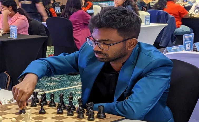Andhra Pradesh Grandmaster Karthik Venkataraman Became National Senior Chess Champion