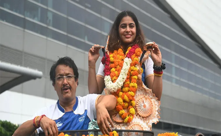 The Leela Palace Chennai Welcomes Manu Bhaker, The Olympic Champion