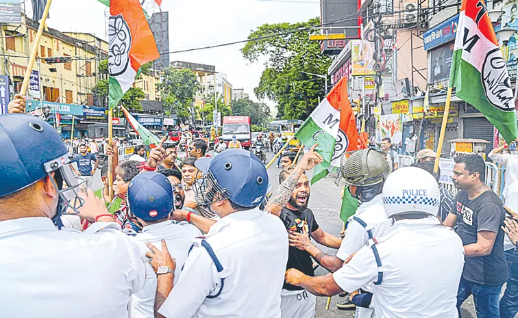 BJP West Bengal Bandh Elicits Mixed Response Amid Sporadic Violence, Clashes