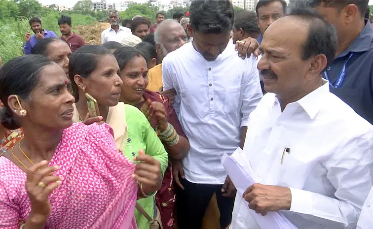 BJP MP Etela Rajender Serious On HYDRA