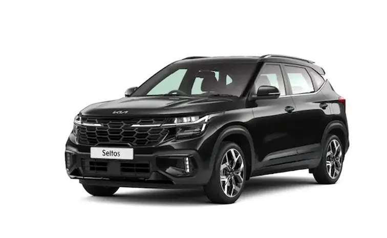 Kia Seltos X Line Now Gets Aurora Black Pearl Paint Scheme