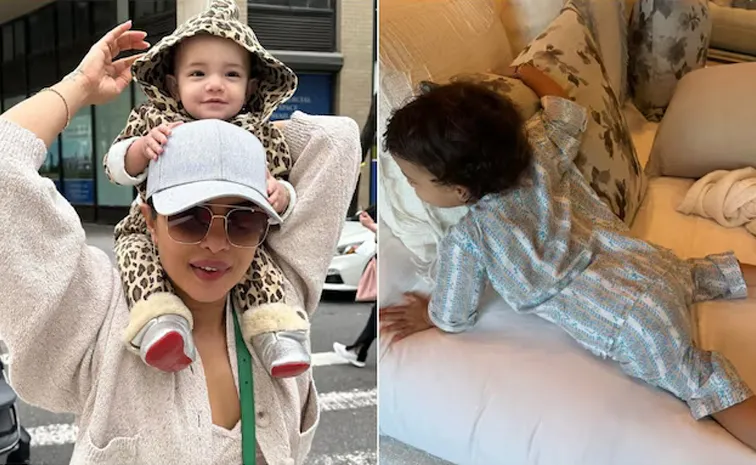 Priyanka Chopra reunites with daughter Malti after Mumbai trip
