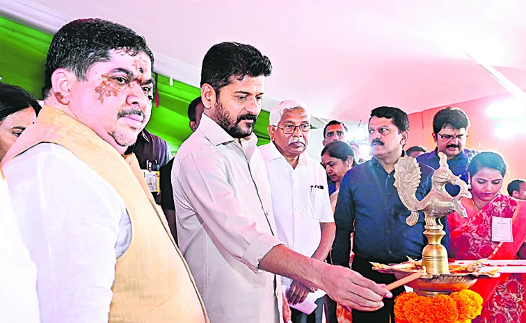 CM Revanth Reddy Participate in Meeting with Government Teachers