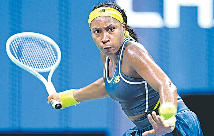 Coco Gauff into the third round in us open