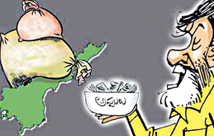 This time the alliance government debt is Rs 4000 crores