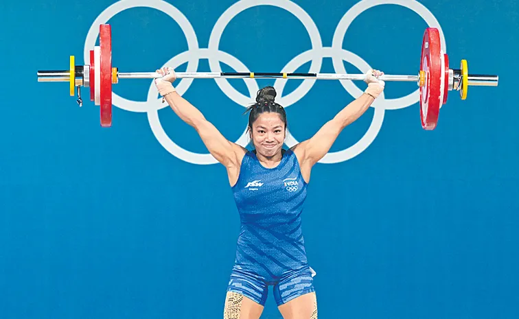 Mirabai Chanu lifts 199kg, misses bronze by a whisker